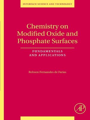 cover image of Chemistry on Modified Oxide and Phosphate Surfaces